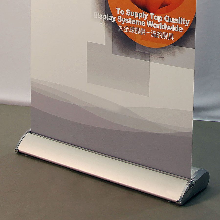 Expo Roll-up, silver, enkelsidig, 56 x 240 cm