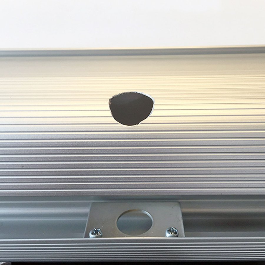 Budget Roll-up enkelsidig - 60x200 cm - silver