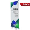 Basic Roll-up enkelsidig - 80x200 cm - silver #1