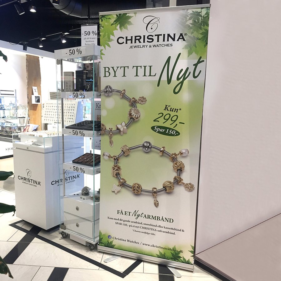 Basic Roll-up enkelsidig - 80x200 cm - silver