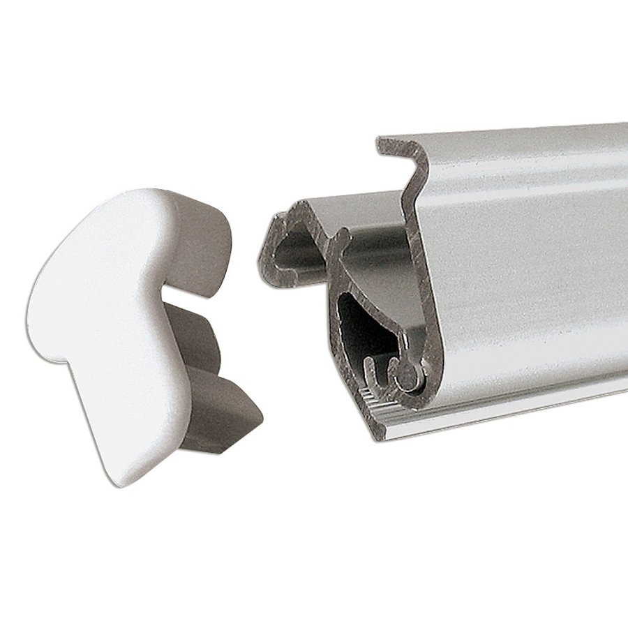 Lux Roll-up kassett, silver, enkelsidig, 56 x 230 cm