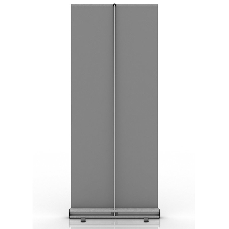 Standard Roll-up kassett, silver, enkelsidig, 85 x 200 cm