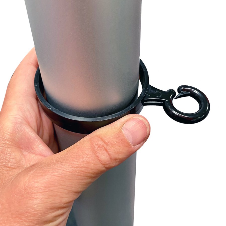 Mega Outdoor Flag, 5,2 meter flaggst&aring;ng med fot