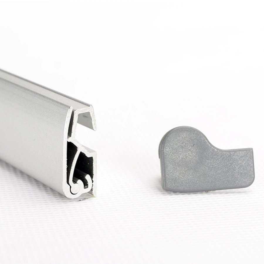 Snygg Roll-up, dubbelsidig kassett, silver, 85 x 200 cm