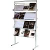 Info Line Mega Broschyrstativ dubbelsidig - 32xA4 - 21x29,7 cm #1