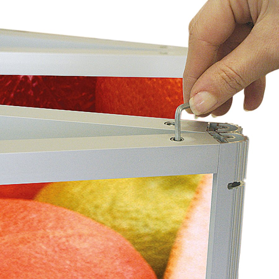 Expo Wall utst&auml;llningsv&auml;gg, 4 sektioner, 292 x 239 cm