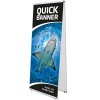 Quick Banner Dubbelsidig utan banderoll och tryck - 80x200cm #1