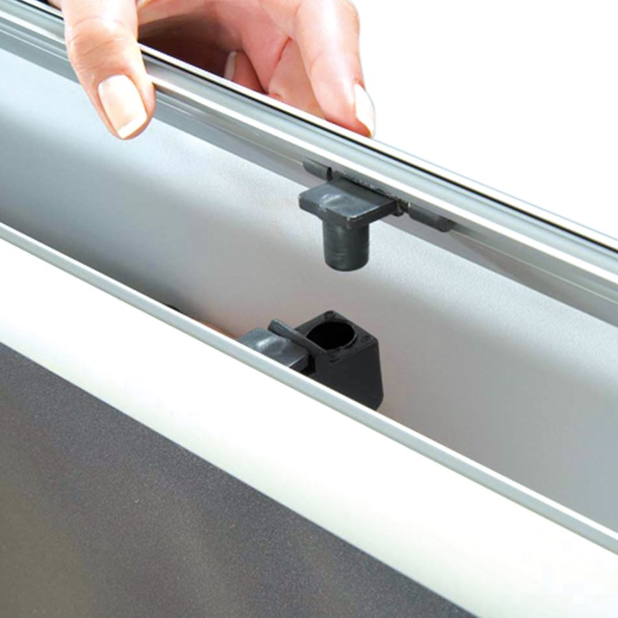 Quick Banner Dubbelsidig utan banderoll och tryck - 80x200cm