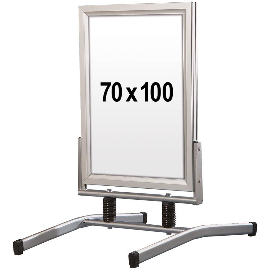 Gatupratare, Wind-Line Lux, silver, B1 - 70 x 100 cm