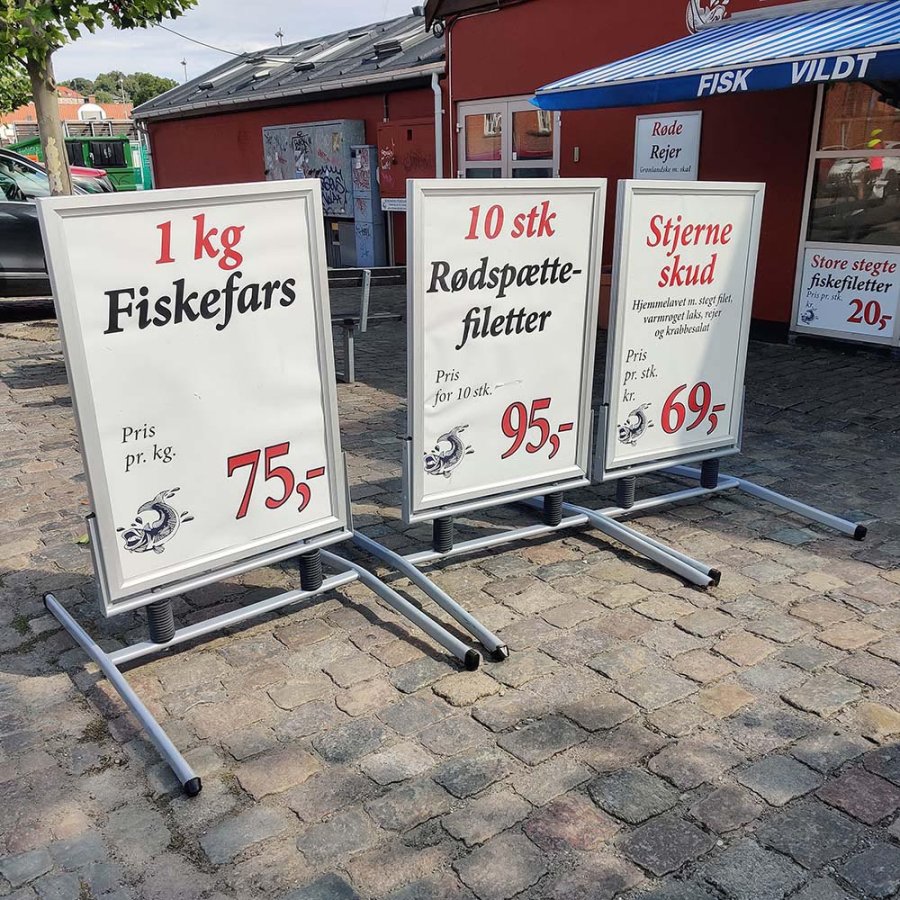 Gatupratare, Wind-Line Lux, silver, B1 - 70 x 100 cm