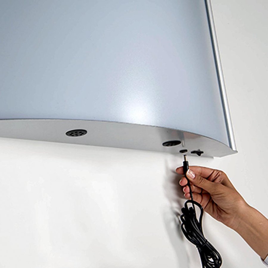 LED Convex ljusram Enkelsidig - A1