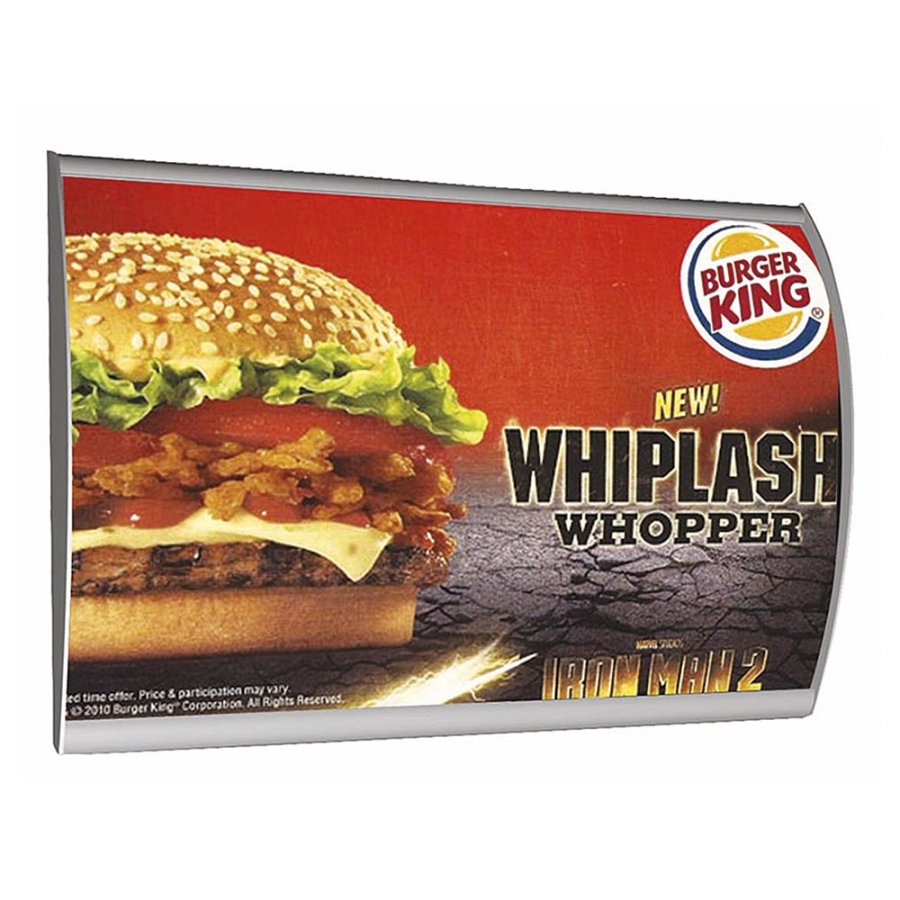 LED Convex ljusram Enkelsidig - 50x70cm