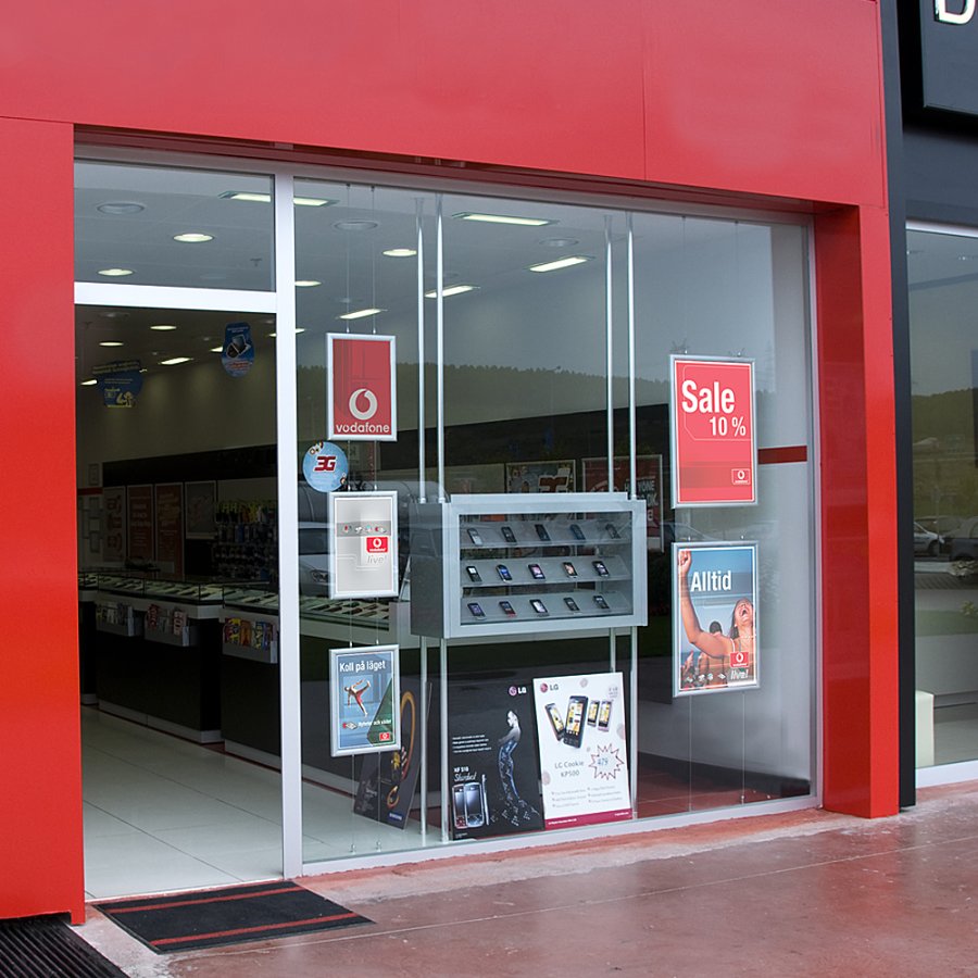 H&auml;ngande Alu sn&auml;ppram dubbelsidig - 25 mm - A2 - silver