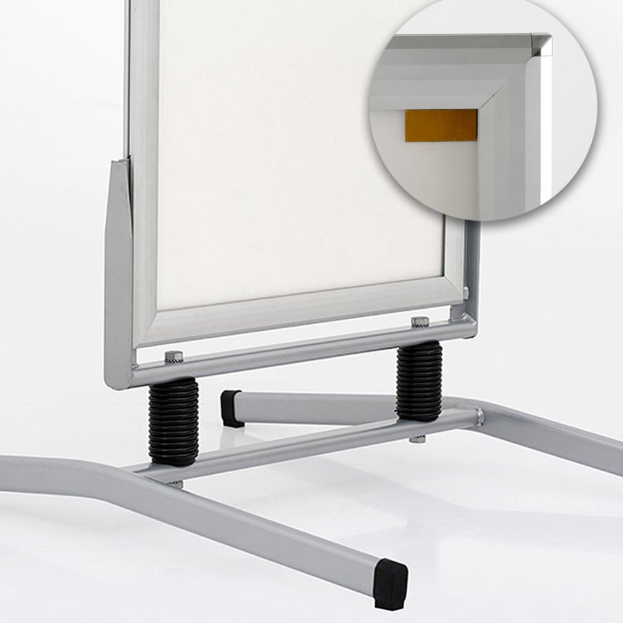 Gatupratare, Wind-Line Basic, silver, B1 - 70 x 100 cm