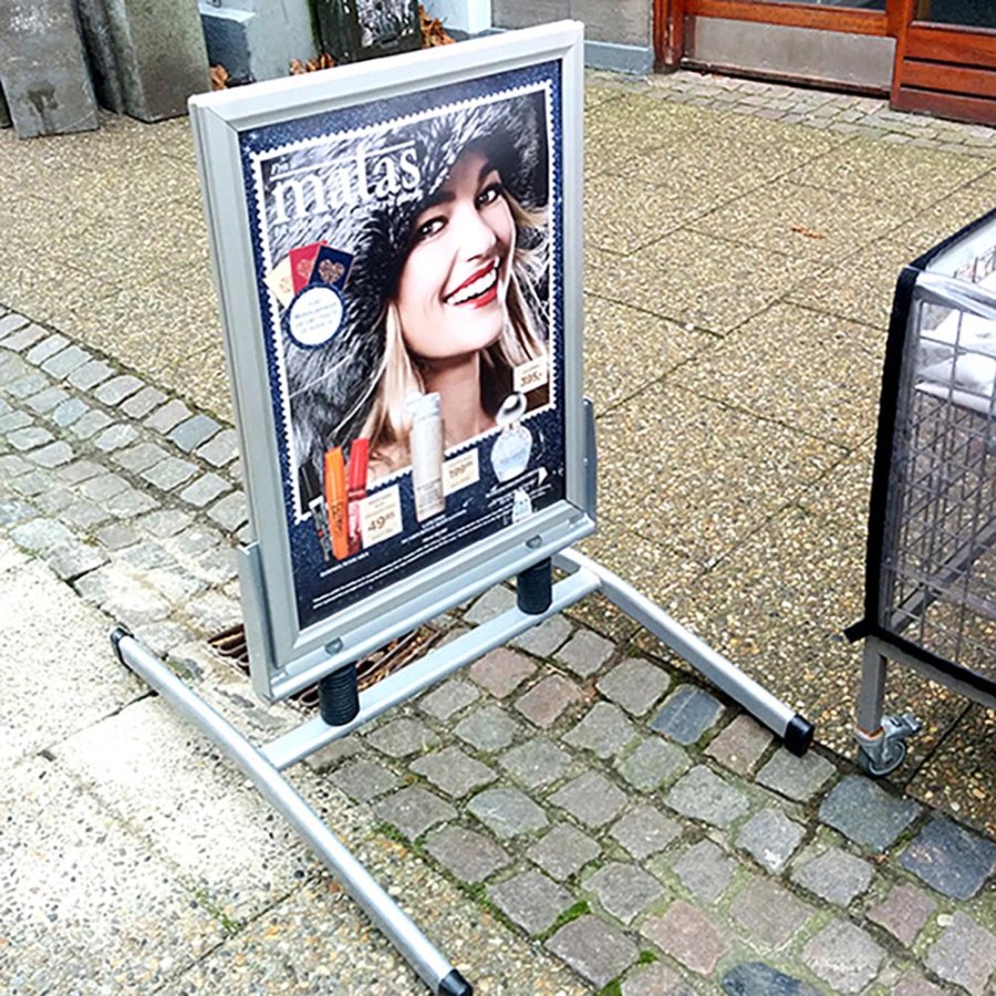 Gatupratare, Wind-Line Basic, silver, B1 - 70 x 100 cm