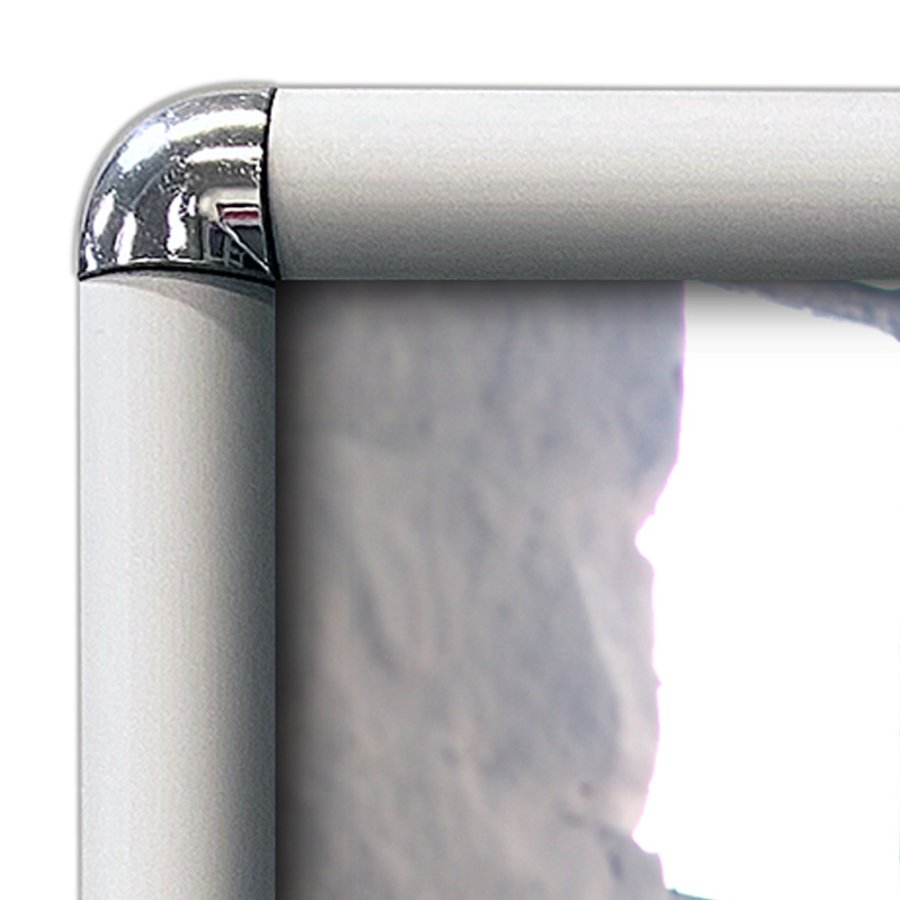 Alu sn&auml;ppramar Rondo - 25 mm - A2 - silver