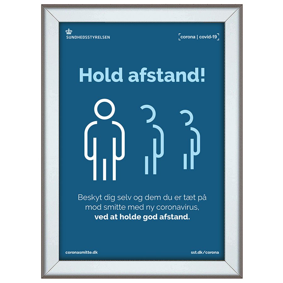 Alu sn&auml;ppramar - 32 mm - A4 - silver