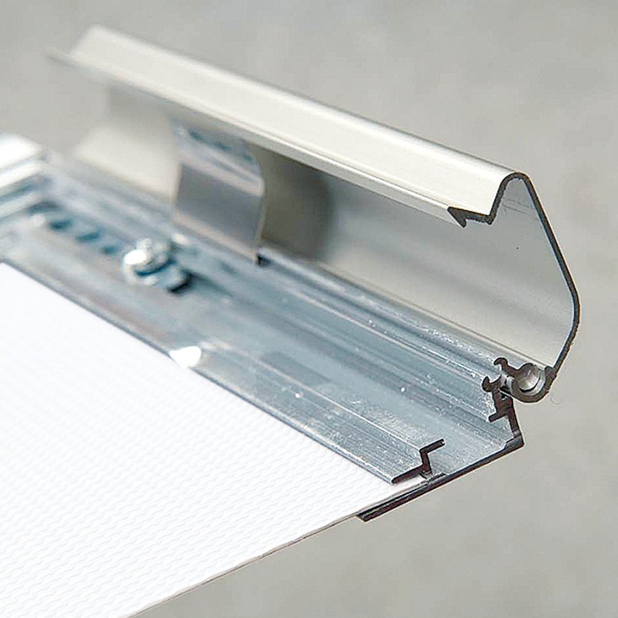 Alu sn&auml;ppramar - 32 mm - 50x70 cm - silver