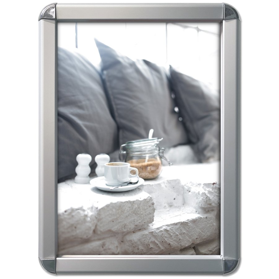 Alu sn&auml;ppramar Rondo - 32 mm - 70x100 cm - silver