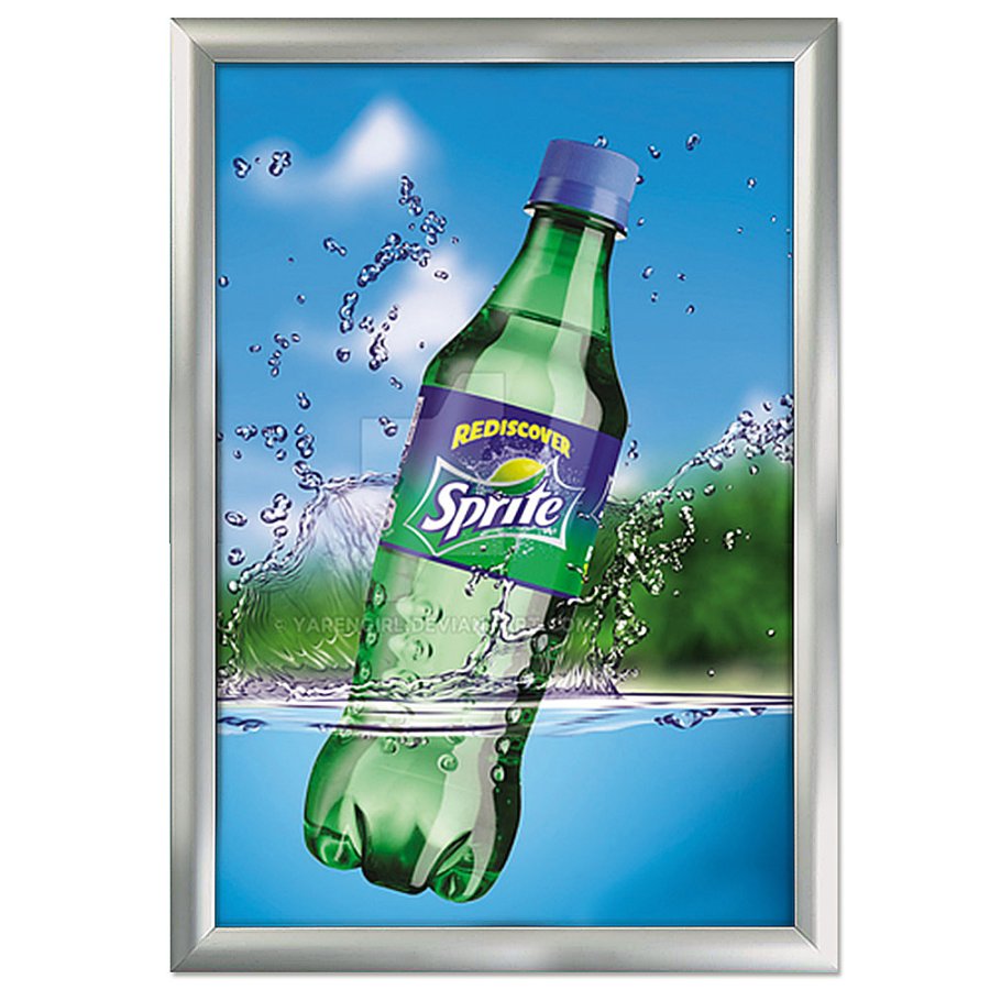 Alu sn&auml;ppramar - 45 mm - A0 - silver