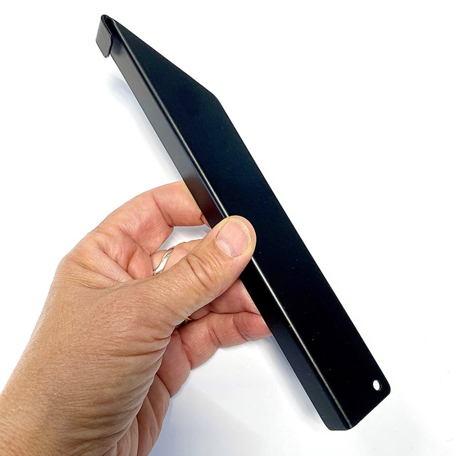 Design Stand broschyrh&aring;llare i st&aring;l A4/M65 med 6/12 fickor, svart