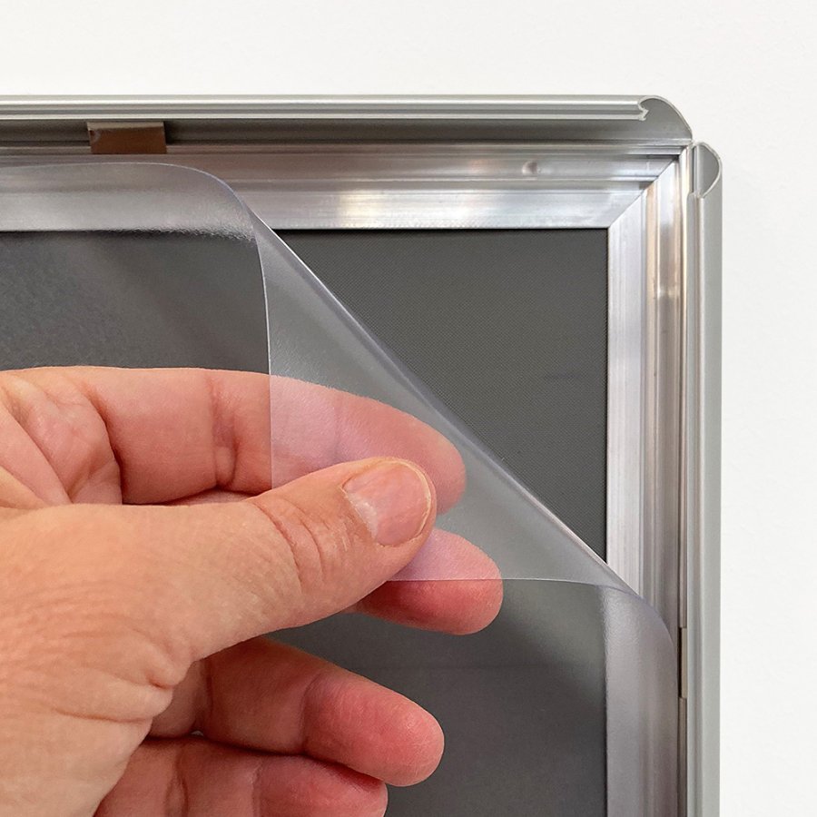 Alu sn&auml;ppramar - 15 mm - 50x70 cm - silver