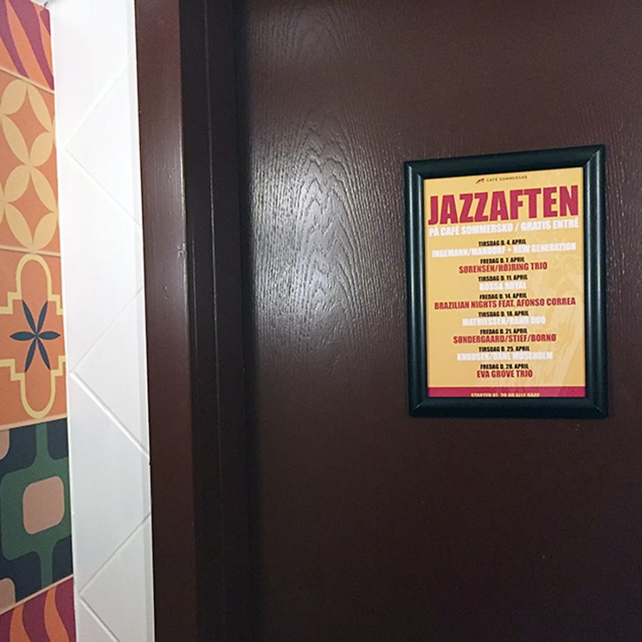 Alu sn&auml;ppramar - 25 mm - A4 - sort