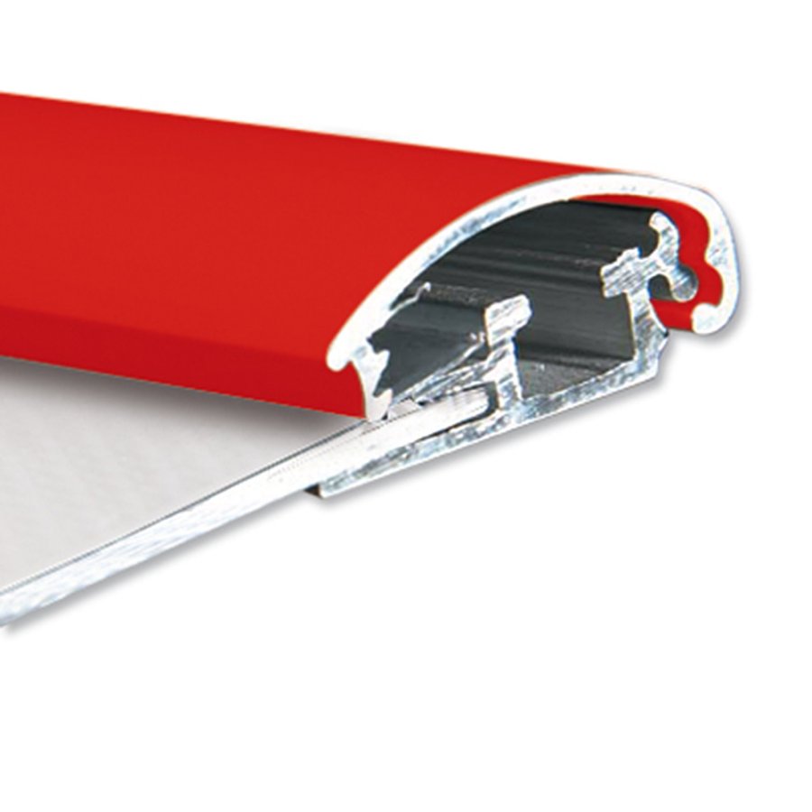 Alu sn&auml;ppramar - 25 mm - A1 - r&ouml;d