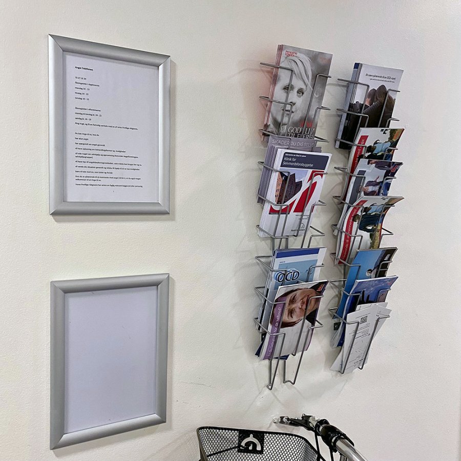 Alu sn&auml;ppramar - 30 mm - A4 - silver