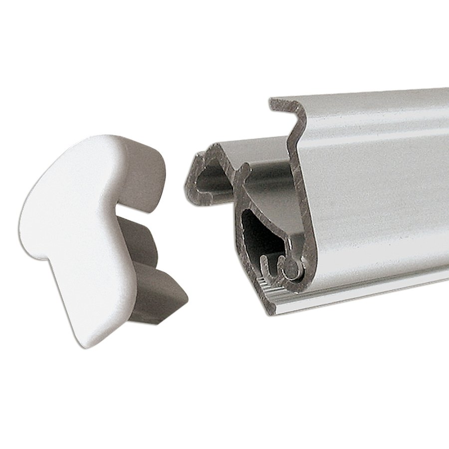 Euro Roll-up enkelsidig kassett, 85x220 cm - silver