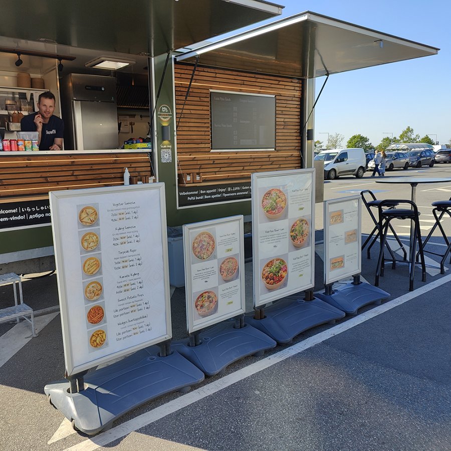 Gatupratare, Wind-Pro Waterbase, 33 mm, Silver, B1 - 70 x 100 cm