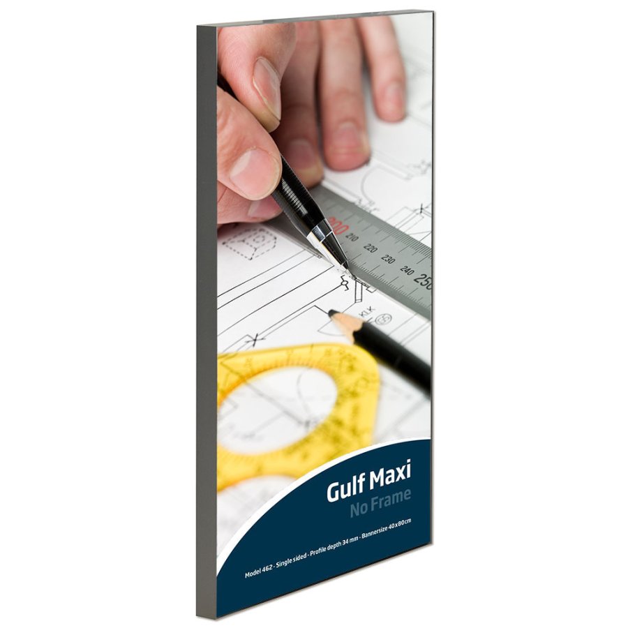 Gulf Frame Enkelsidig - 150x300cm