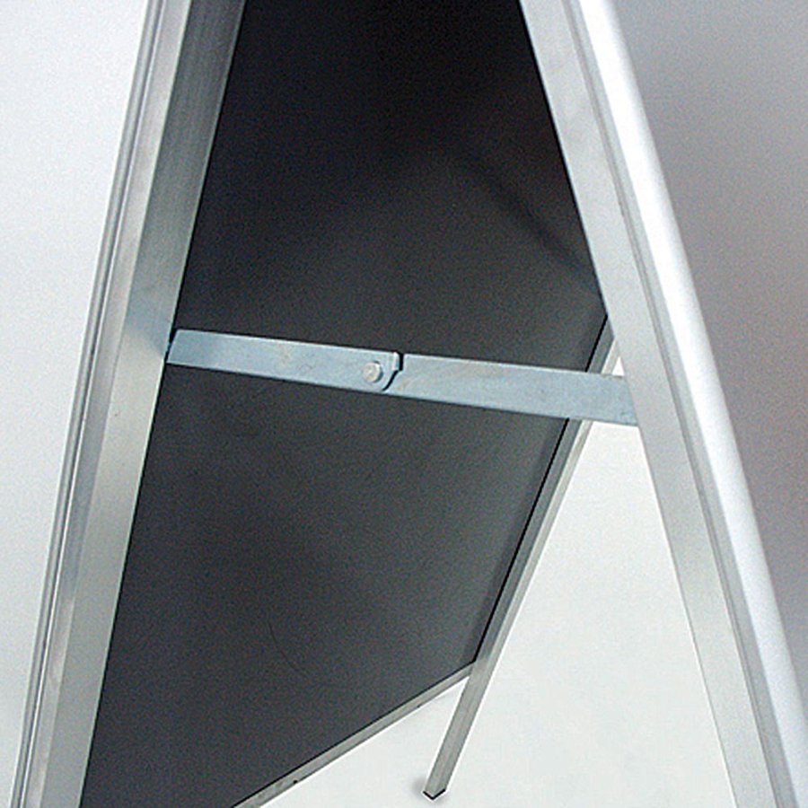 Alu-Line Budget Gatupratare , f&ouml;r inomhusbruk, 50 x 70 cm, silver