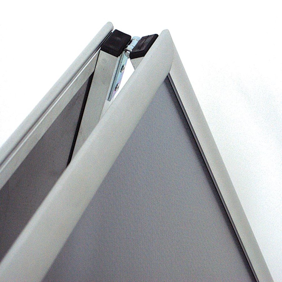 Alu-Line Budget Gatupratare , f&ouml;r inomhusbruk, 70x100 cm silver