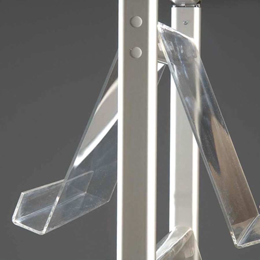 Info Line Midi Broschyrstativ dubbelsidig - 16xA4 - 21x29,7 cm