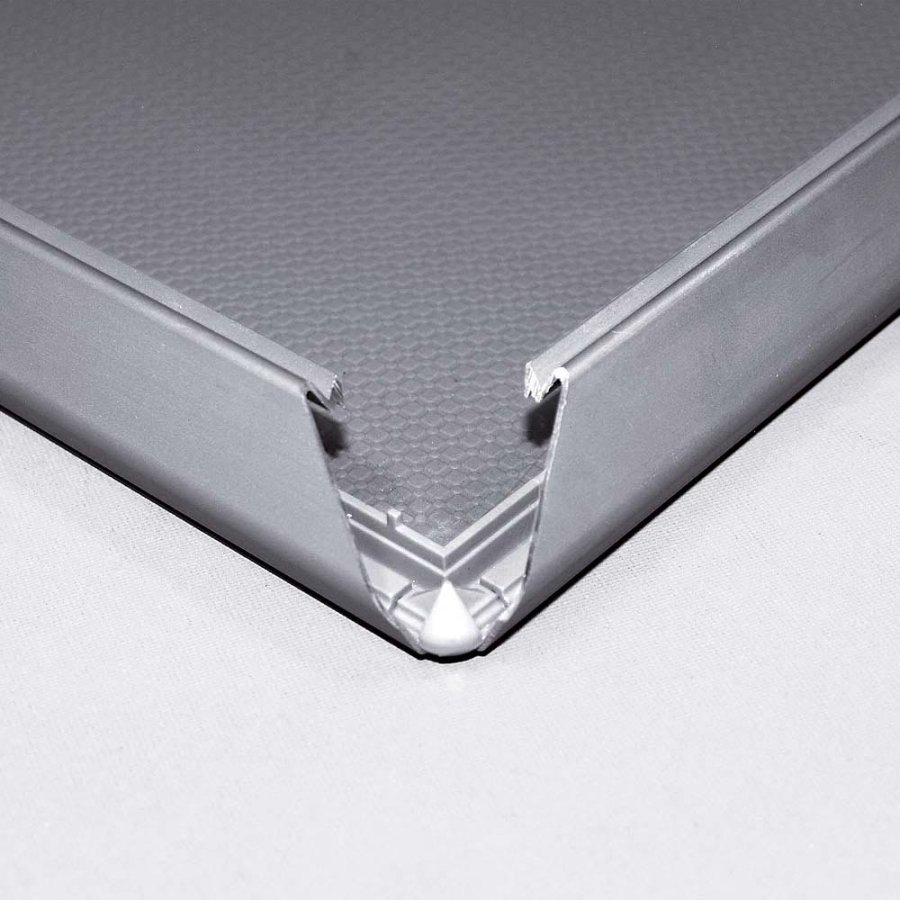 Alu sn&auml;ppramar l&aring;sbar - 32 mm - A1 - silver