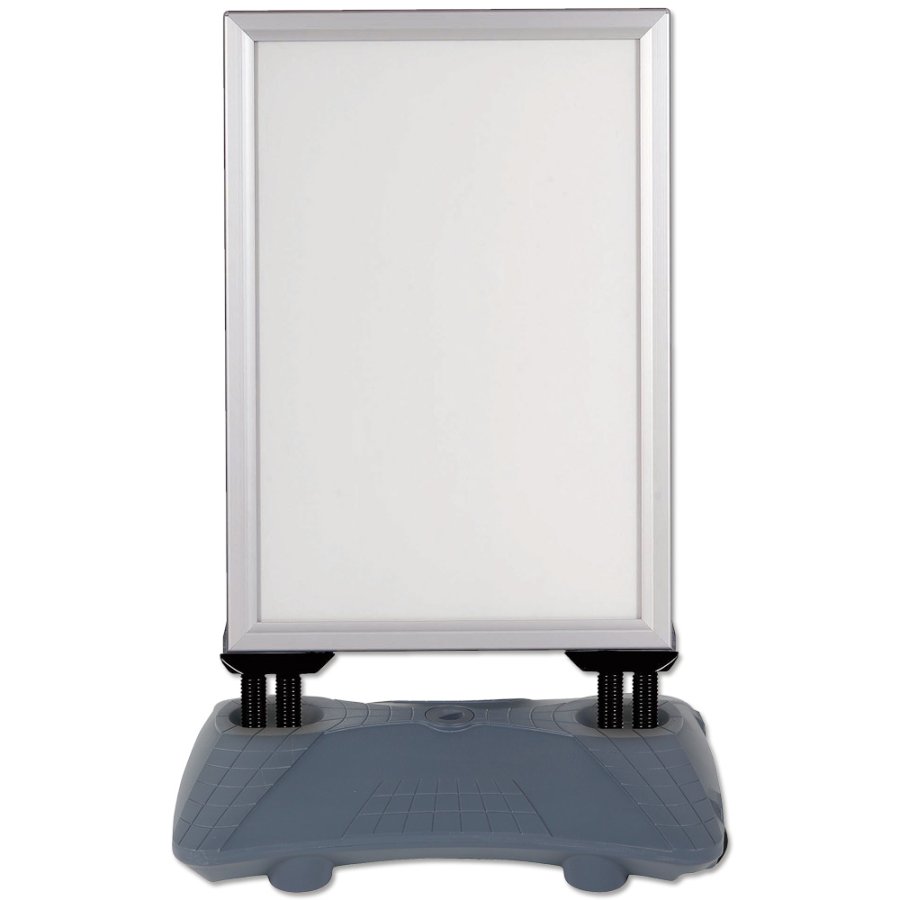 Gatupratare, Wind-Sign Waterbase Budget, 40 mm profil, Silver, B1 - 70 x 100 cm