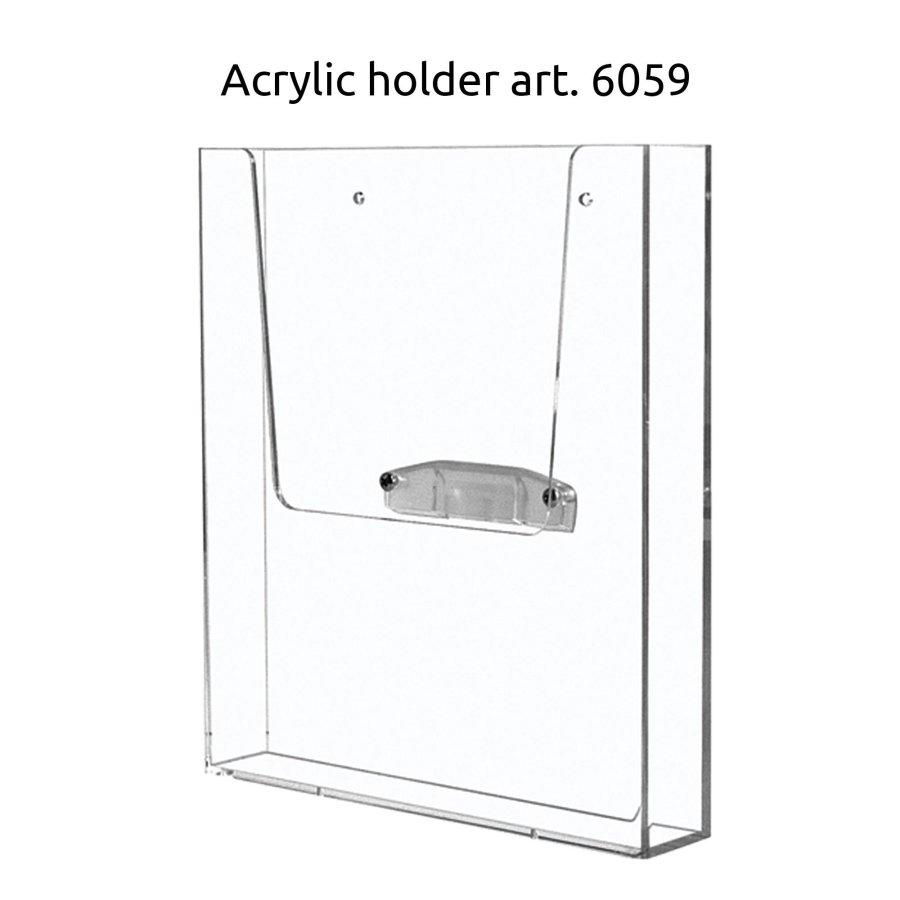 Ellipse Broschyrstativ, enkelsidigt, 12 x A4