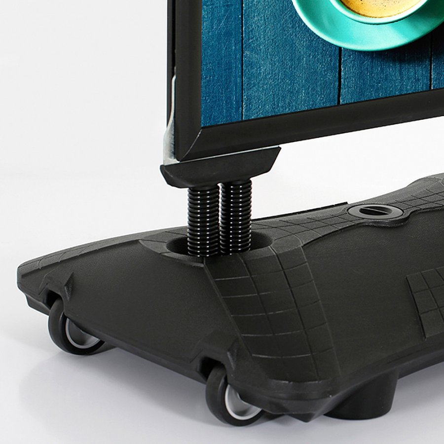 Gatupratare, Wind-Pro Waterbase, 33 mm, Svart, B1 - 70 x 100 cm