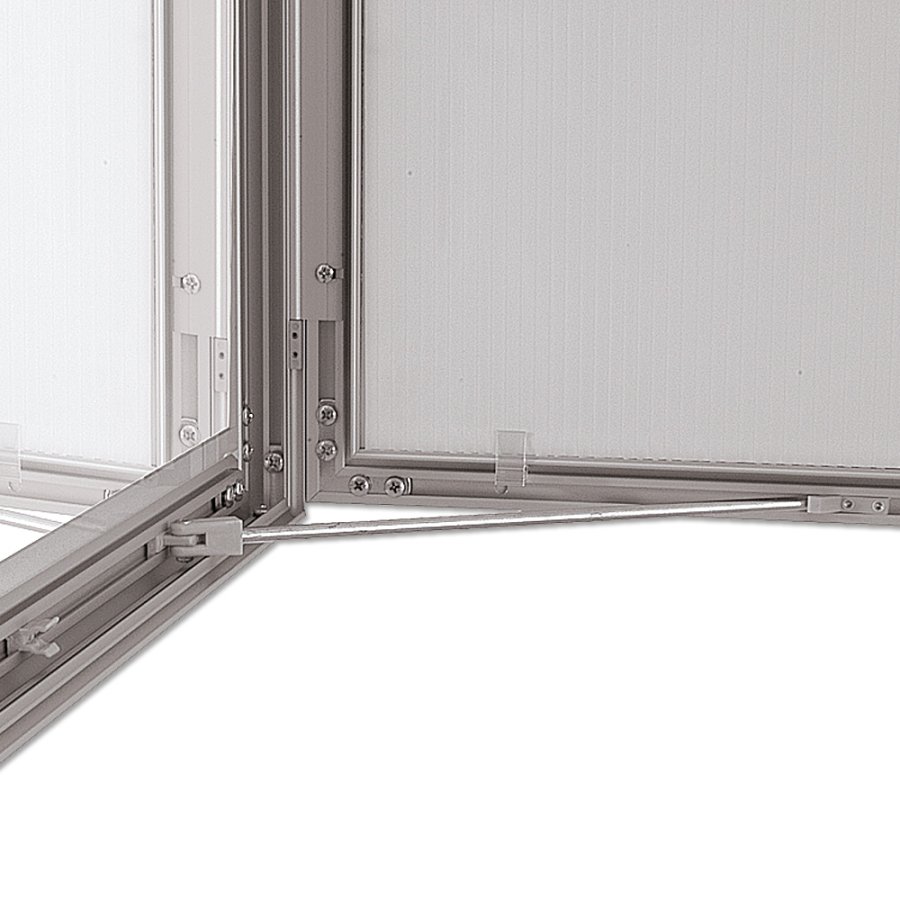 Posterbox med l&aring;s - 50x70cm