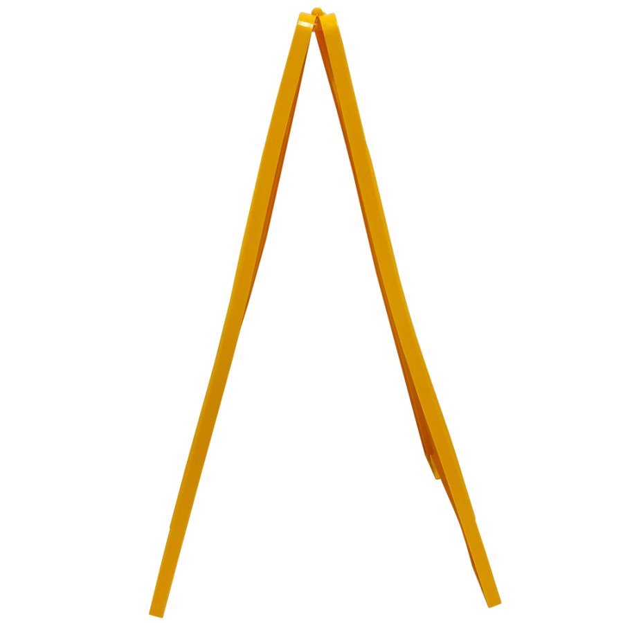 Varningsskylt med engelskt tryck