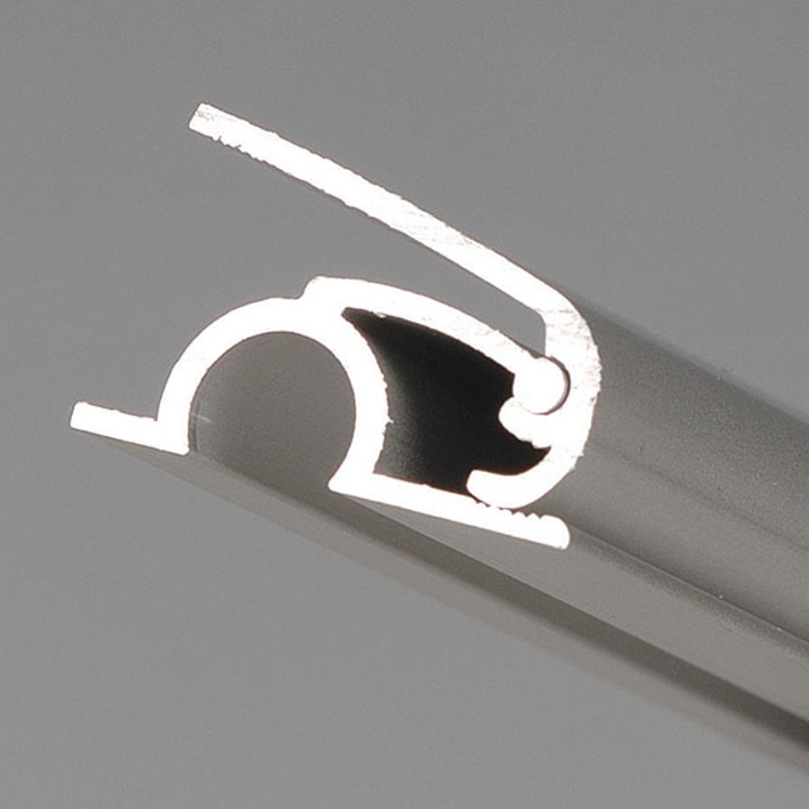 Posterh&auml;ngare, Poster Clamp Set, 25 mm aluminiumprofil, 70 cm