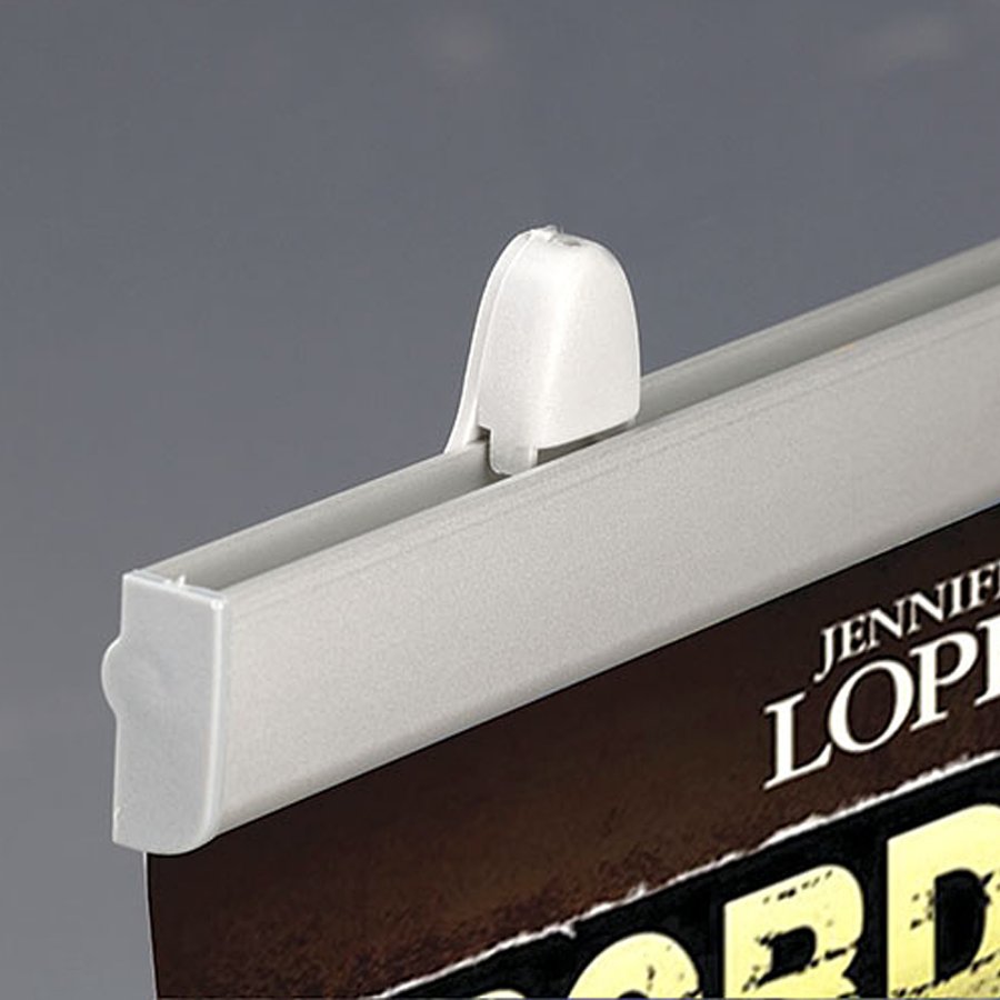 Posterh&auml;ngare, Poster Clamp Set, 25 mm aluminiumprofil, 70 cm