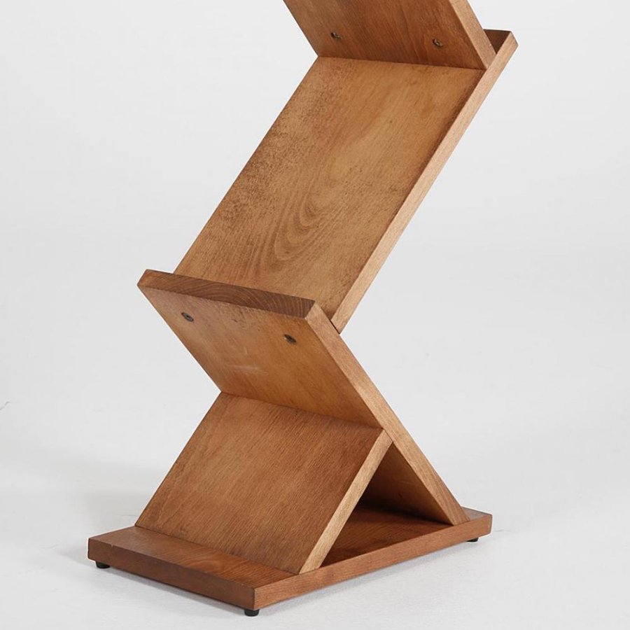 Broschyrh&aring;llare i tr&auml; Zig Zag, 5 x A4