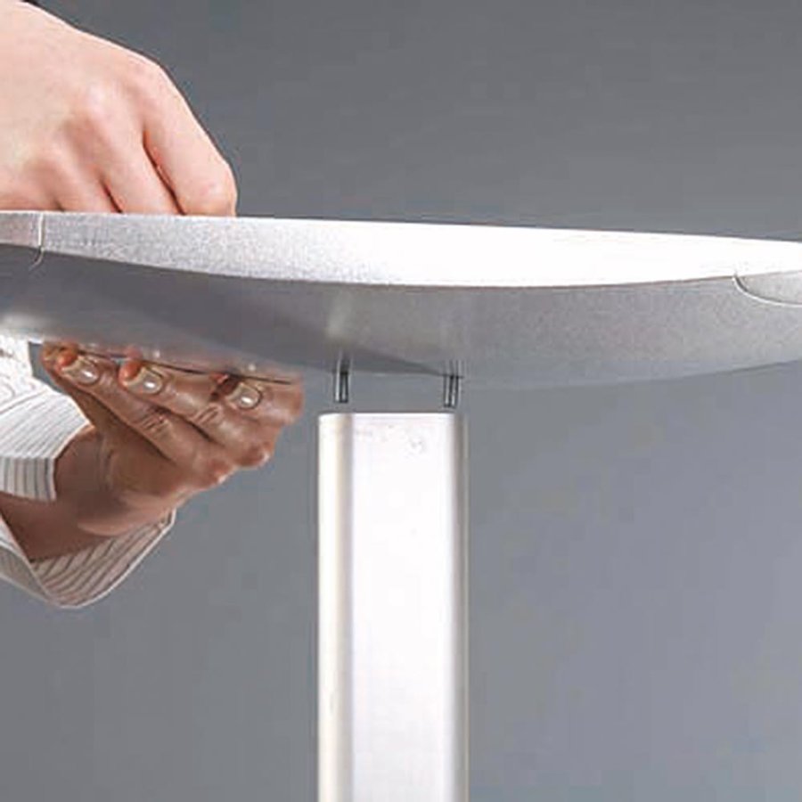 Expo Info stativ - A4 - silver