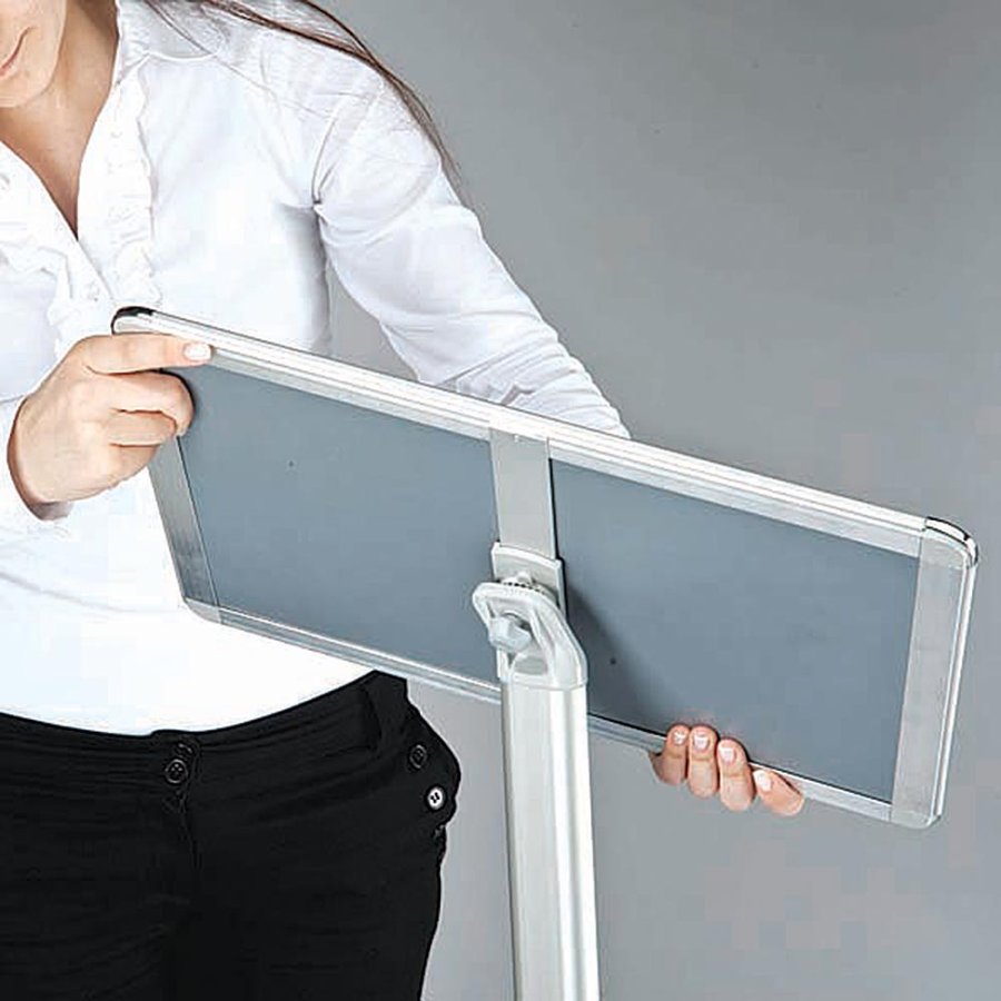 Expo Info stativ - A3 - silver