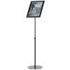 Infostand Telescopic Black A3 #1