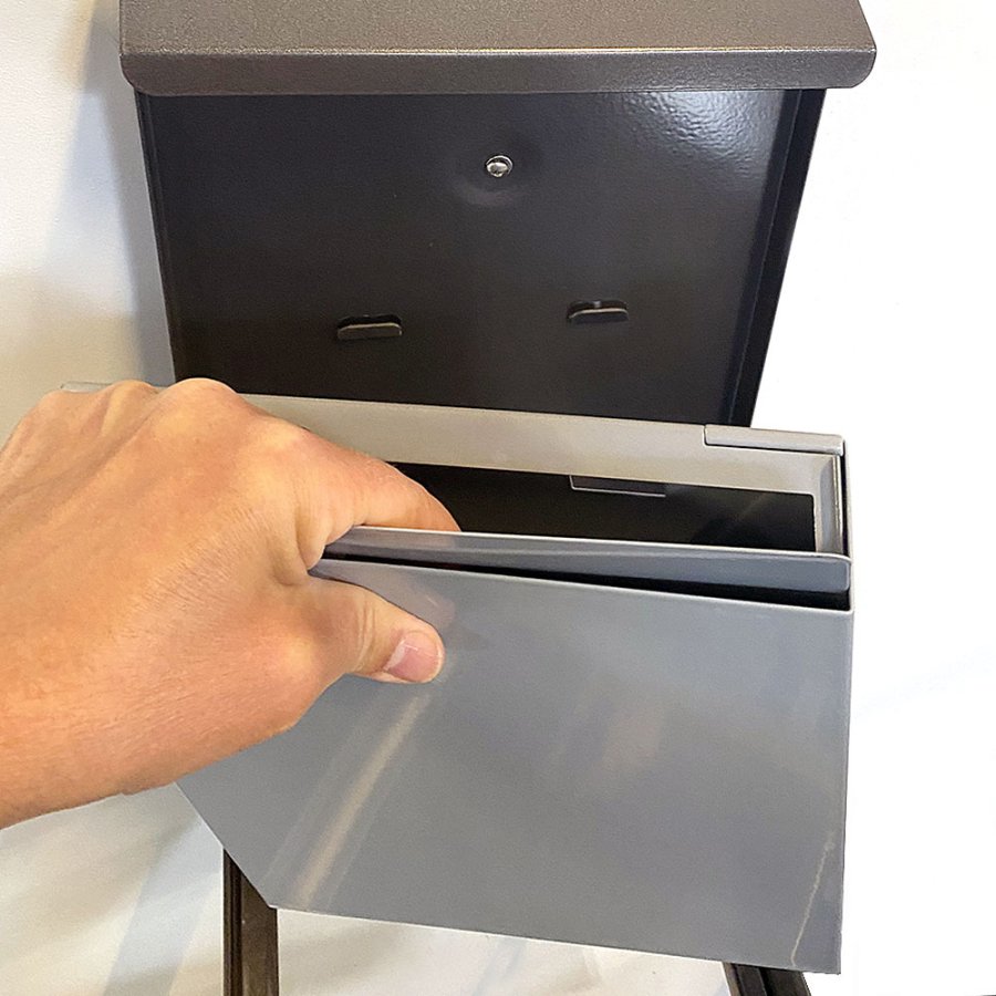 Askkopp B&ouml;jd Med A4 Informationsskylt