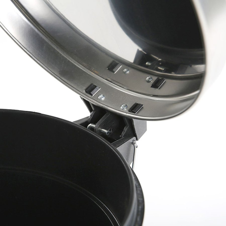 Pedal papperskorg, 20 L - Silver