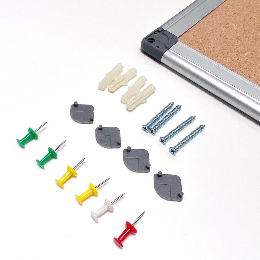 Kork Anslagstavla - 90x60 cm